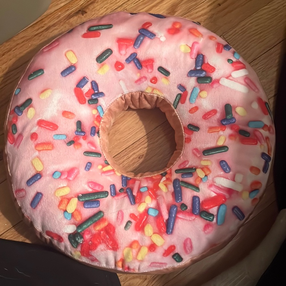 Donut pillow